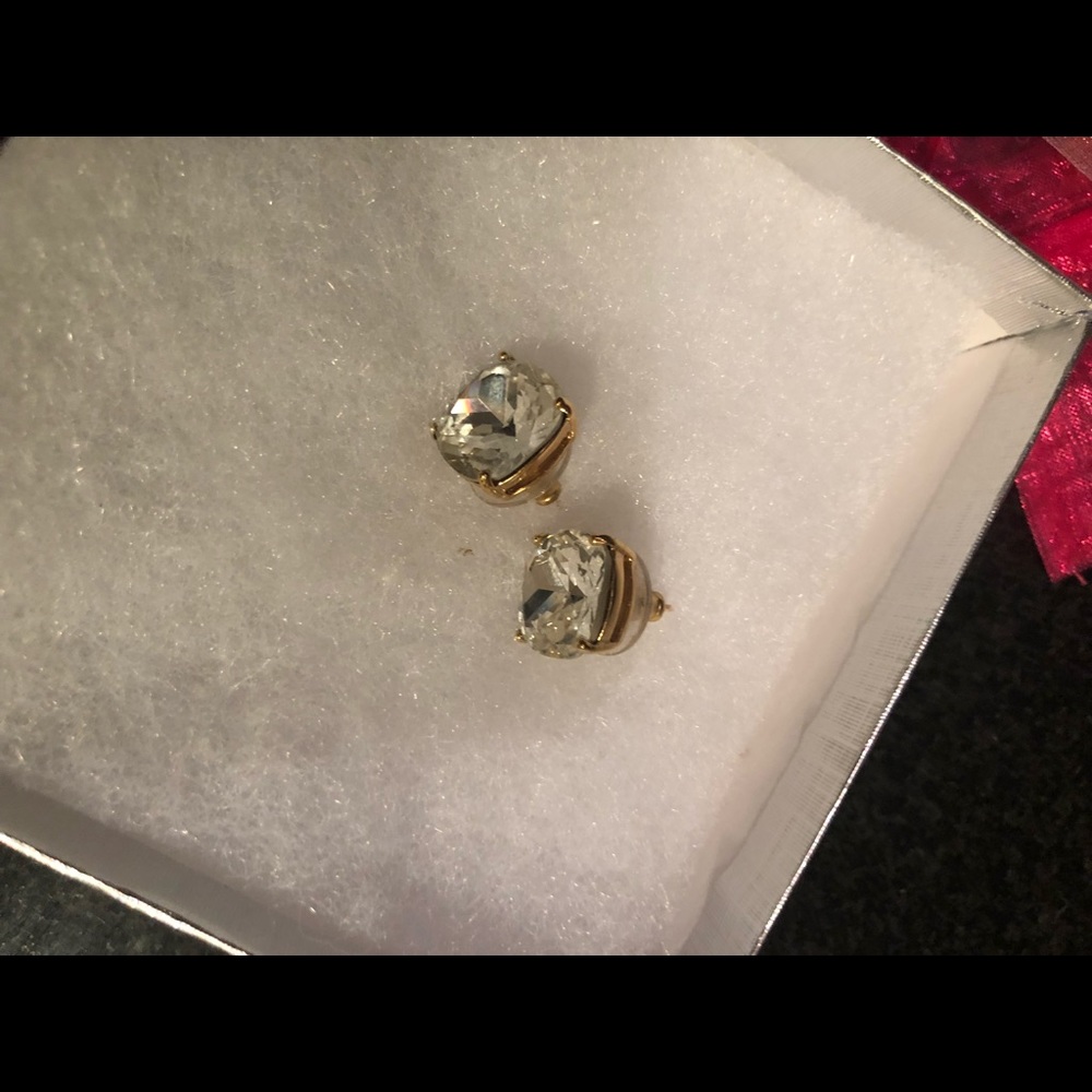 Kate spade diamonds crystal earring nwot